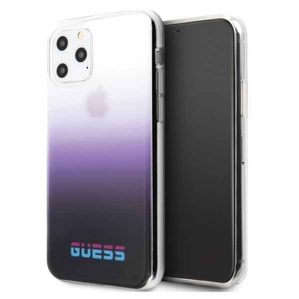 Husa pentru iPhone 11 Guess Gradient purple California - eMAG.ro