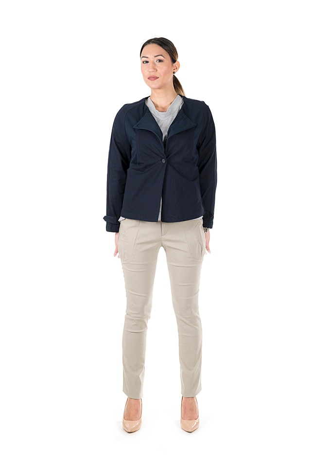 Jacheta Organic jacket Steffboutique , Material 100% bumbac, Navy, S