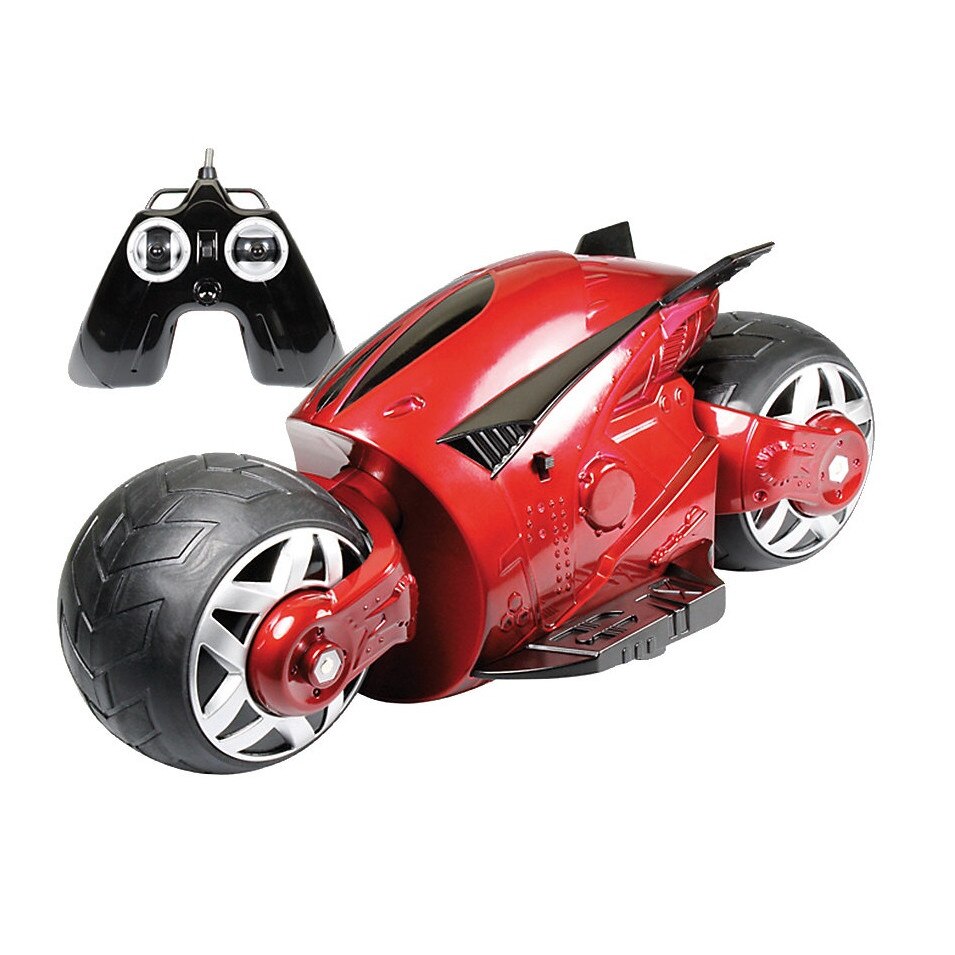Motocicleta Amewi- Kid Galaxy Red RC Cyber Cycle