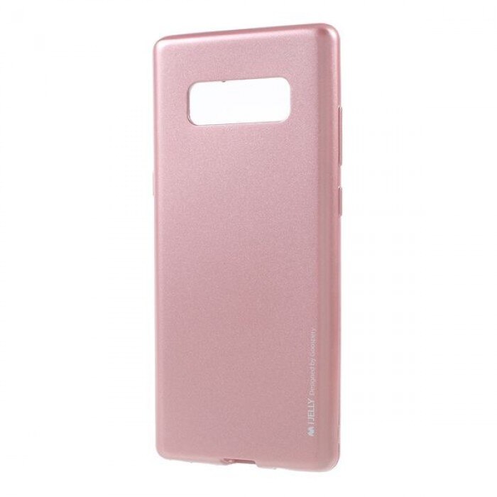 Husa Mercury iJelly Metal, Samsung Galaxy Note 8, Rose Gold