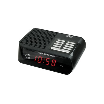 Radio cu ceas si alarma, RC 827D, negru, Trevi Radio cu ceas si alarma, RC 827D, negru, Trevi