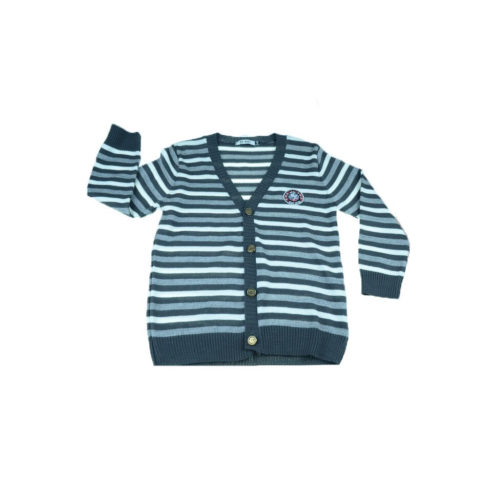 Cardigan maneca lunga pentru baieti NN CBN100, Multicolor, 110 cm