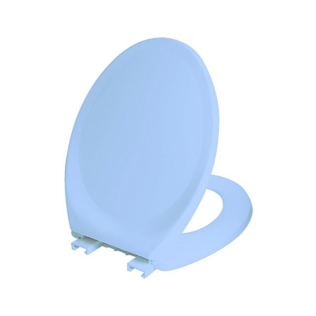 Capac Wc UNIVERSAL cu suruburi metalice bleu