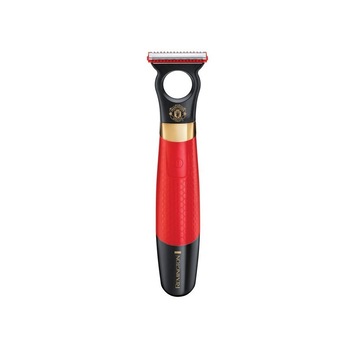 Aparat de tuns barba DuraBlade Remington Manchester United , 100% rezistent la apa , Tunde, rade si modeleaza barba de orice lungime , Indicator de incarcare LED , Cablu de incarcare USB si adaptor , Utilizare fara cablu , Rosu/negru Aparat de tuns barba DuraBlade Remington Manchester United , 100% rezistent la apa , Tunde, rade si modeleaza barba de orice lungime , Indicator de incarcare LED , Cablu de incarcare USB si adaptor , Utilizare fara cablu , Rosu/negru