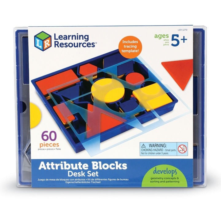 Joc educativ Learning Resources - Forme geometrice