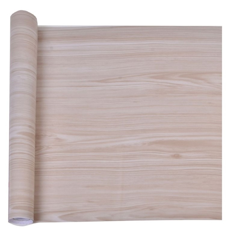 Rola autocolant, Zola®, bej, model lemn, 140x45 cm