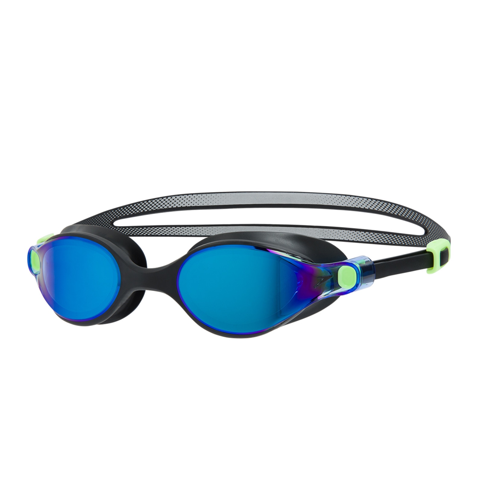 Ochelari inot femei Speedo Virtue Mirror negru/albastru