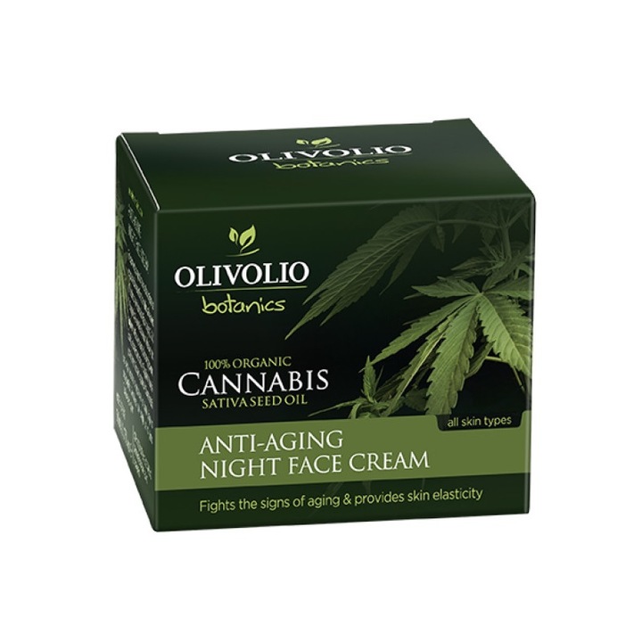 Крем за лице против бръчки с масло от канабис 50 мл