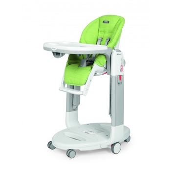 Scaun De Masa Tatamia Follow Me, Peg Perego, 3 in 1, WonderGreen Scaun De Masa Tatamia Follow Me, Peg Perego, 3 in 1, WonderGreen