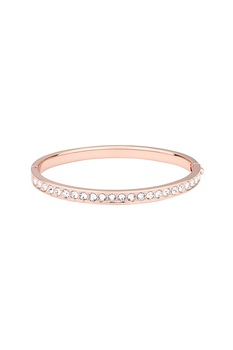 Ted Baker, Bratara rigida decorata cu cristale, Auriu rose Ted Baker, Bratara rigida decorata cu cristale, Auriu rose