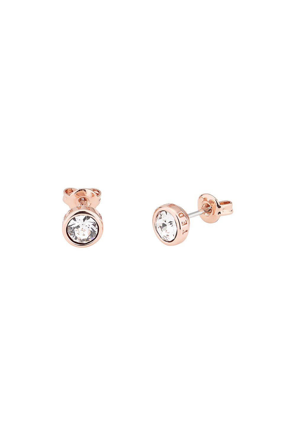 Ted Baker, Cercei cu tija si cristale, Auriu rose