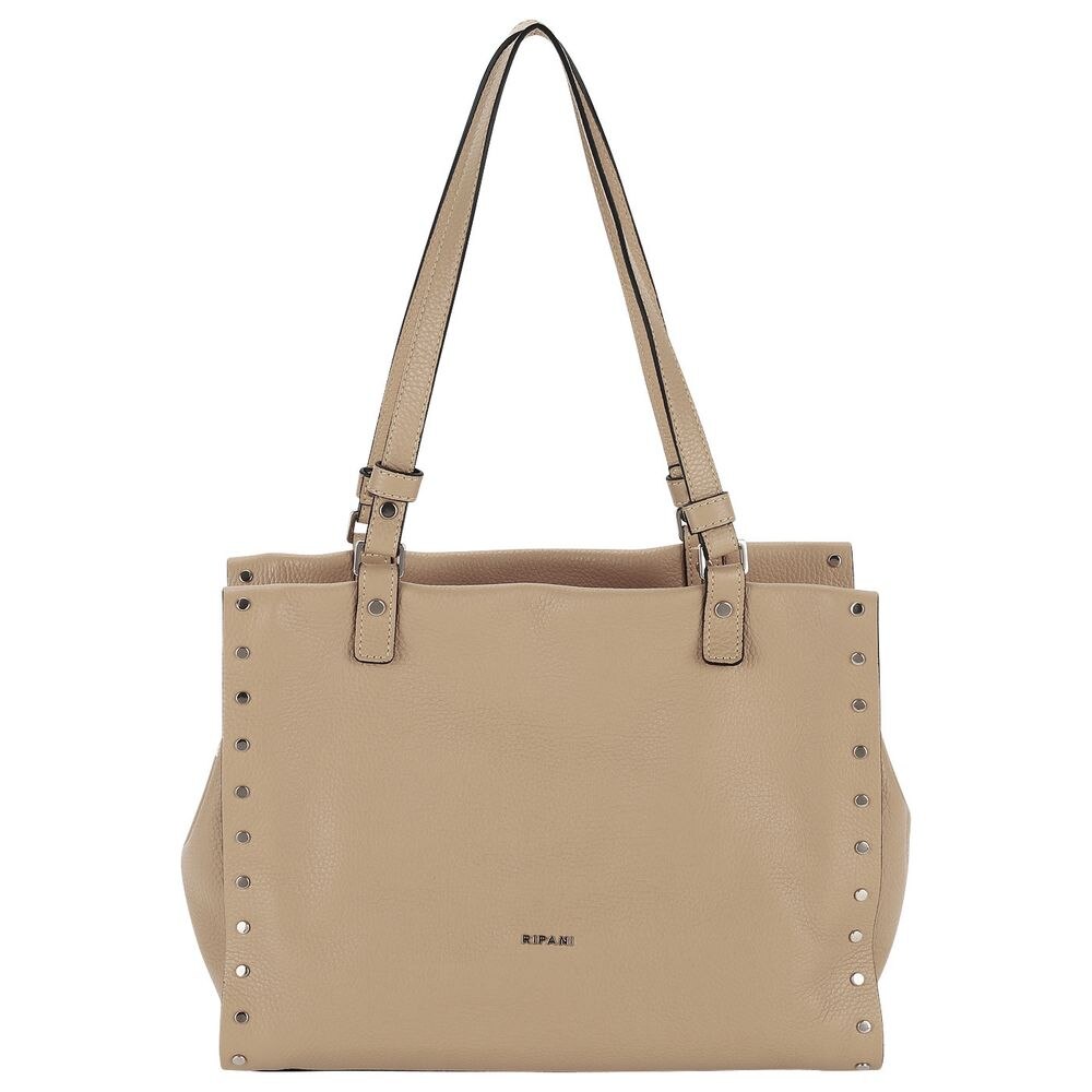 Geanta de dama, de umar Ripani din piele naturala 2371OO bej