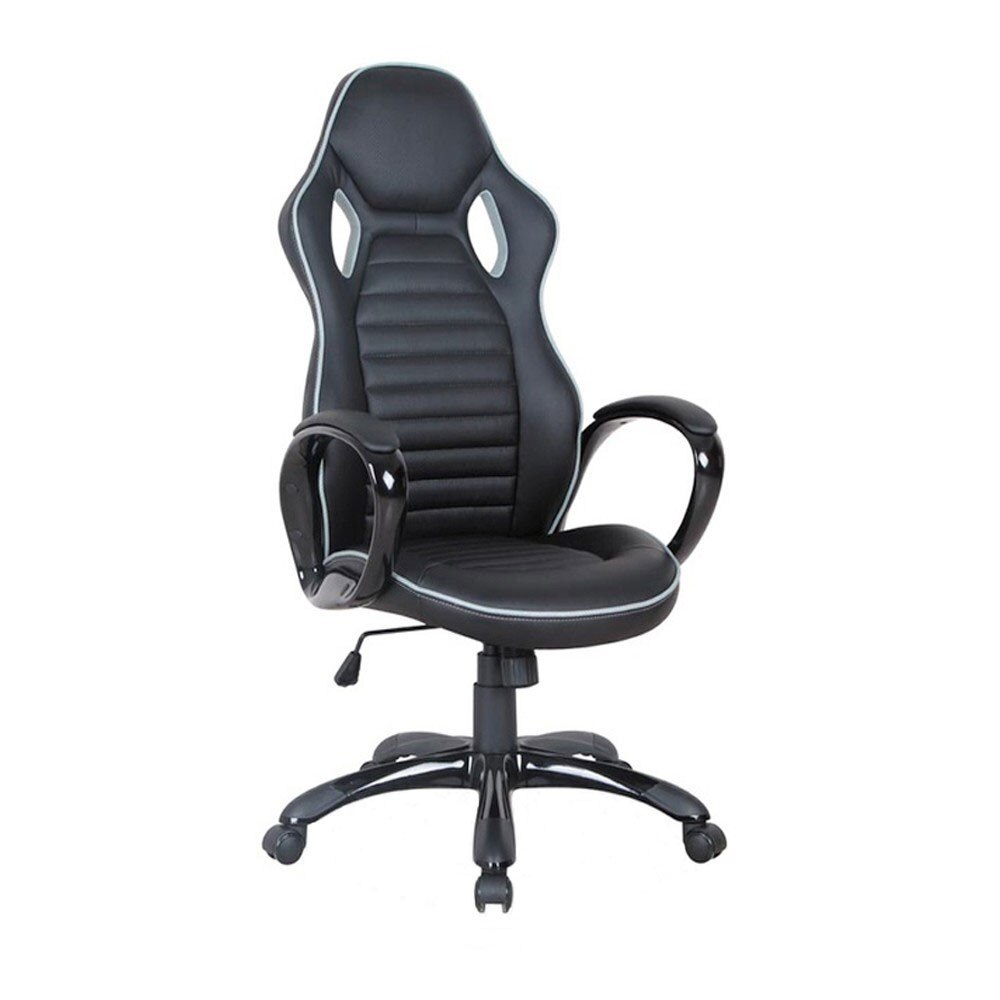 Scaun gaming negru, piele ecologica AX Z105