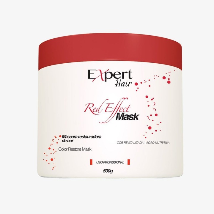 Masca de par Expert Hair, Pentru par roscat, 500 g