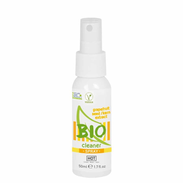 Spray pentru curatare jucarii erotice Hot Bio Cleaner 50 ml