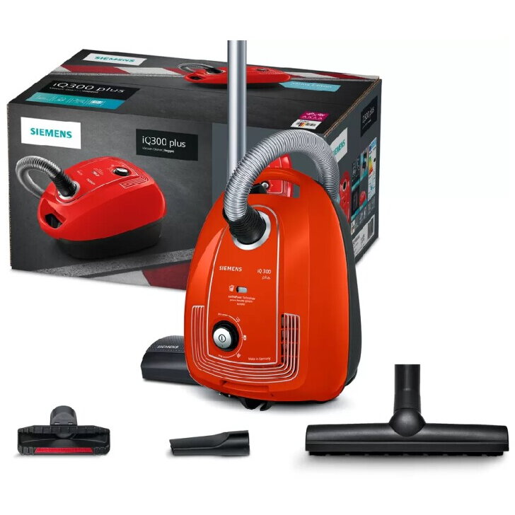 Aspirator cilindric Siemens iQ300 VSP3AAAA, 750W, rosu