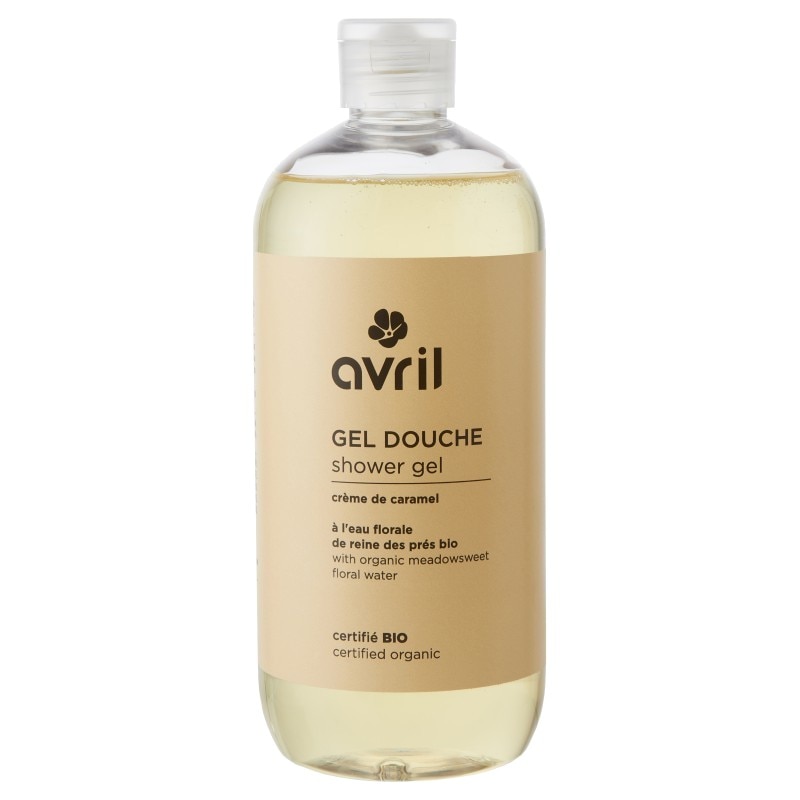Gel de dus bio cu caramel 500ml Avril