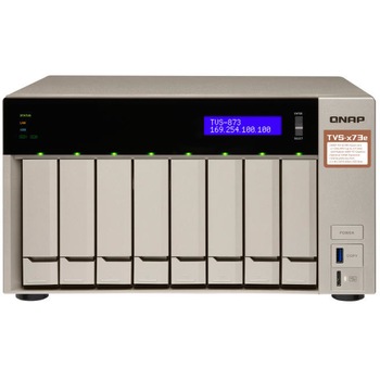 Stocare atasata la retea QNAP 4-Bay NAS, 4GB DDR4 RAM, AMD RX421BD 3.4GHz, 2xM.2, 4xGbE LAN, 10GbE Ready Stocare atasata la retea QNAP 4-Bay NAS, 4GB DDR4 RAM, AMD RX421BD 3.4GHz, 2xM.2, 4xGbE LAN, 10GbE Ready