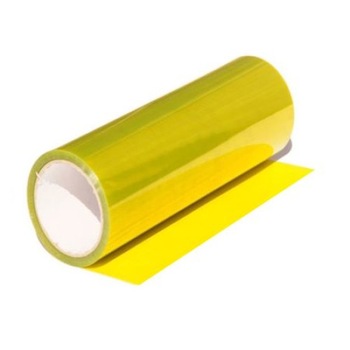 Folie protectie faruri/stopuri, 60x60cm, galben Folie protectie faruri/stopuri, 60x60cm, galben