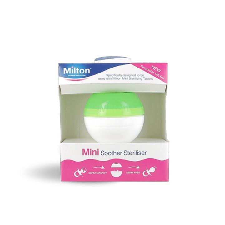 Стерилизатор за залъгалки Milton Mini - зелен