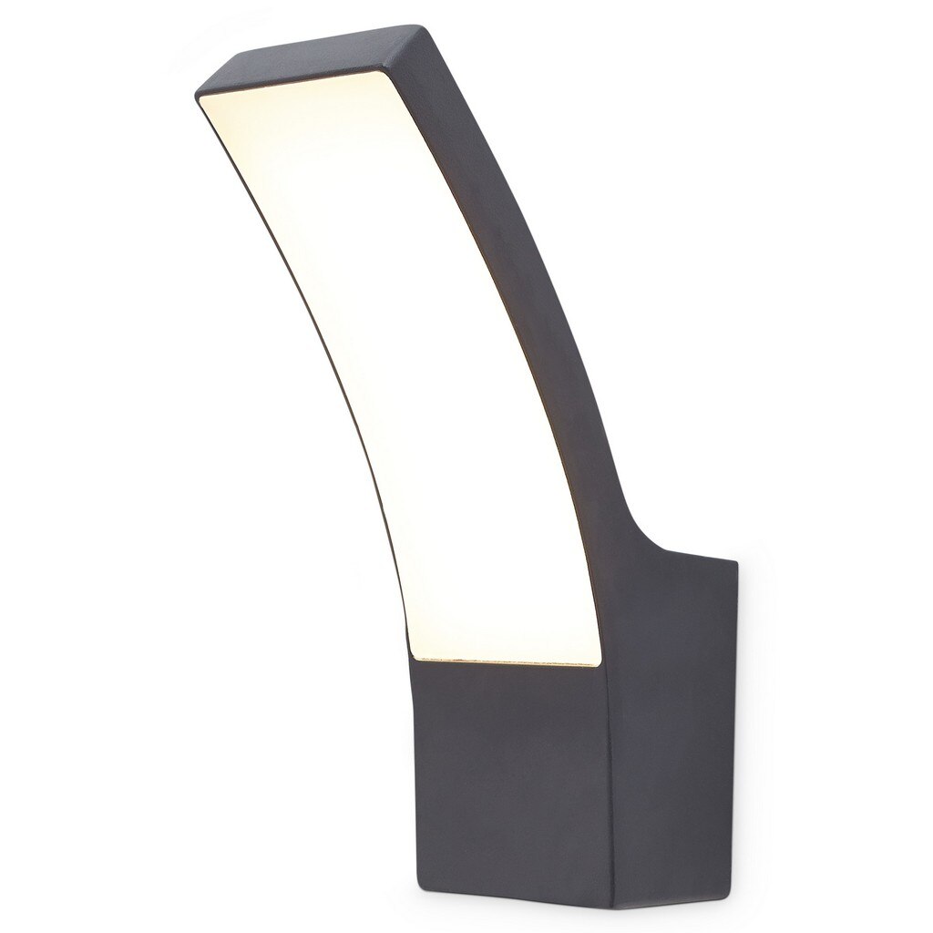 Aplica Gama Garden, led integrat, culoare carbune