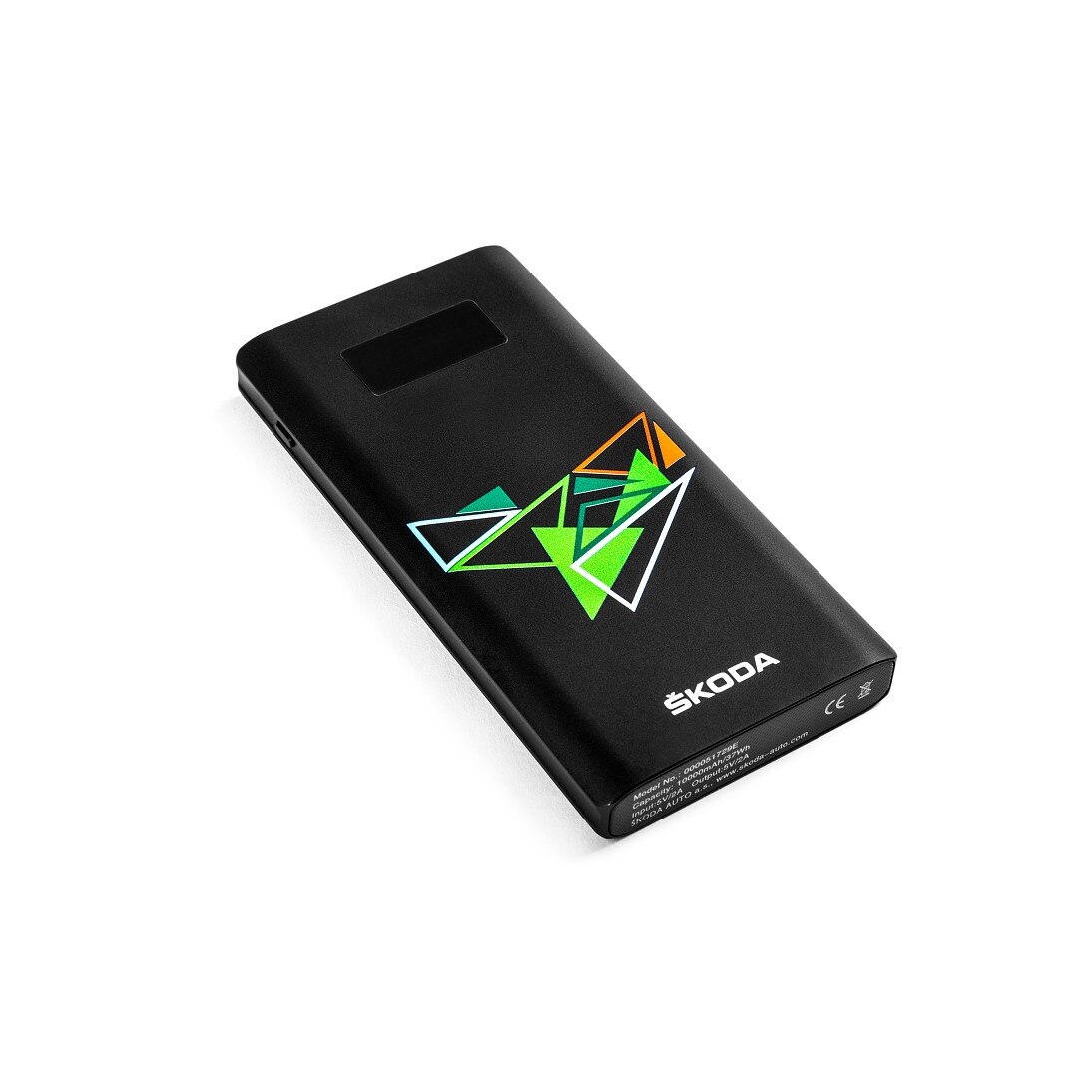 Powerbank Metalic, Skoda, Negru, 10 000 mAh