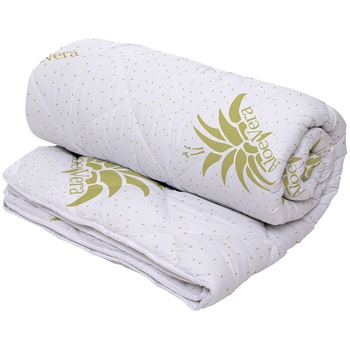 Pilota Aloe Vera Essens microfibra matlasata, 200x220 cm, 250g/mp Pilota Aloe Vera Essens microfibra matlasata, 200x220 cm, 250g/mp