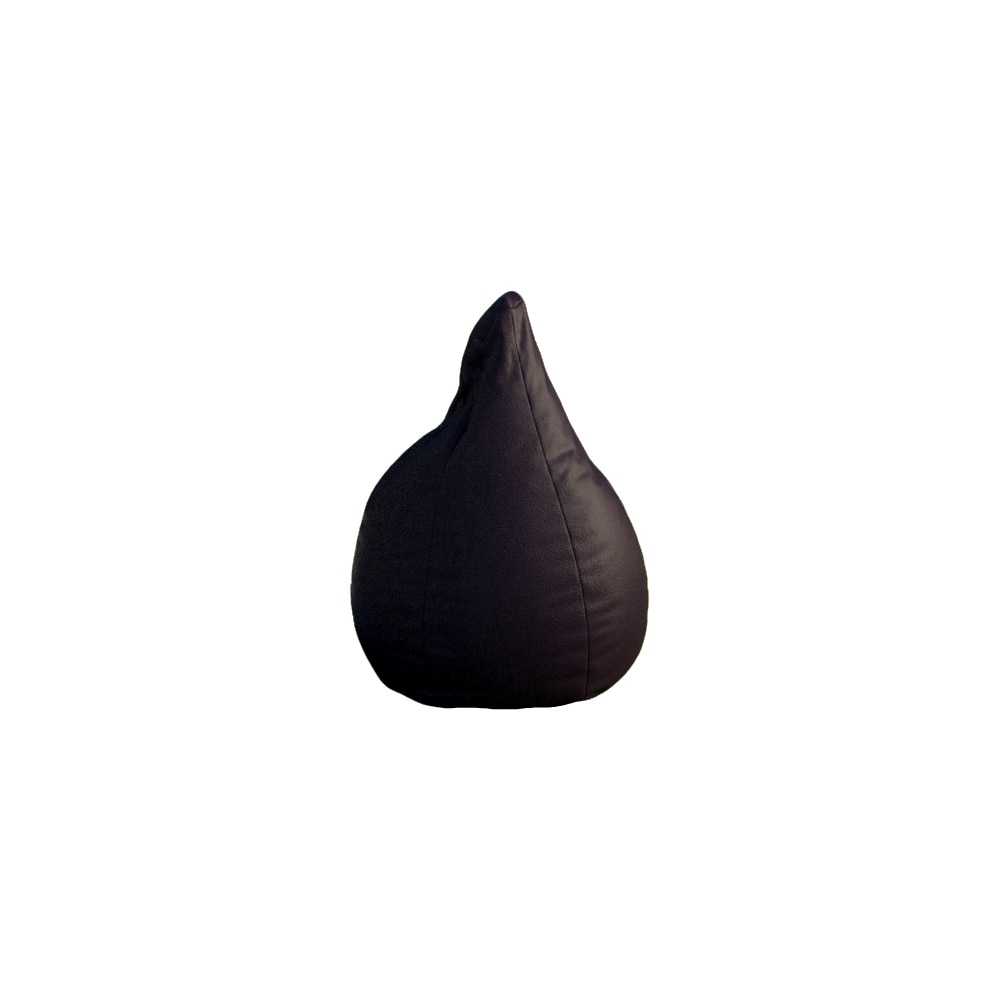 Fotoliu tip Puf Topcho, Model perna, Mic Copii (2-12 ani), Rezistent la apa, negru, Curatare usoara, Husa detasabila, Umplutura perle polistiren