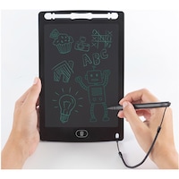 Tableta LCD pentru scris si desenat, Negru, 14,5 x 22,5 x 0,5 cm