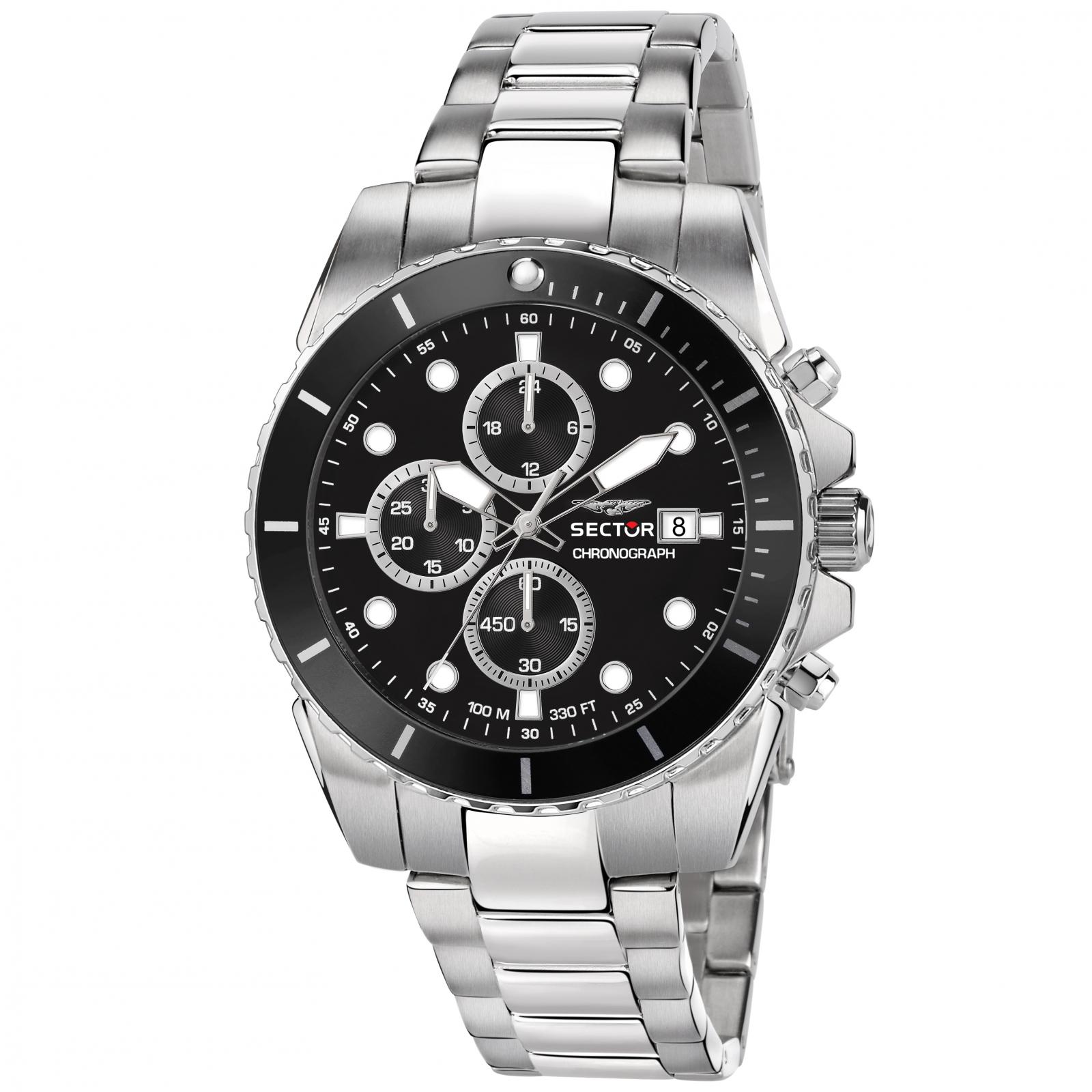 Ceas barbatesc Sector R3273776002 Quartz Argintiu