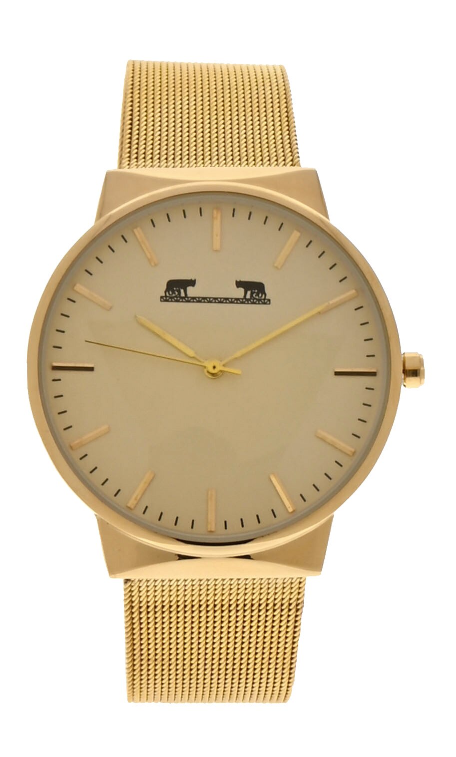 Ceas de mana barbati elegant, auriu Matteo Ferari - MF88005GOLD