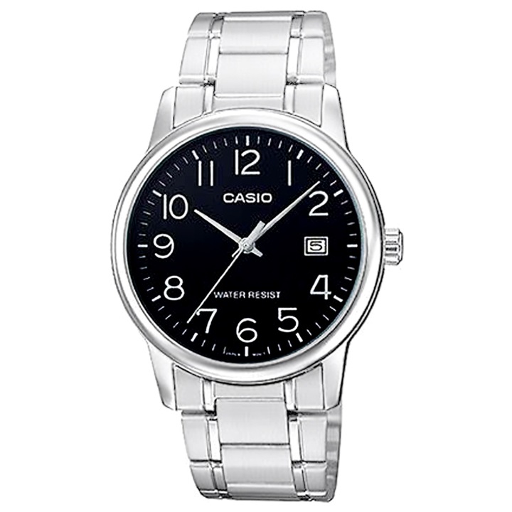 Ferfi karora Casio MTP-V002D-7B, Ezüstszín