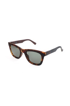 adidas ORIGINALS, Ochelari de soare unisex cu rama tortoise, Negru/Oranj, 51-23-145 Standard adidas ORIGINALS, Ochelari de soare unisex cu rama tortoise, Negru/Oranj, 51-23-145 Standard