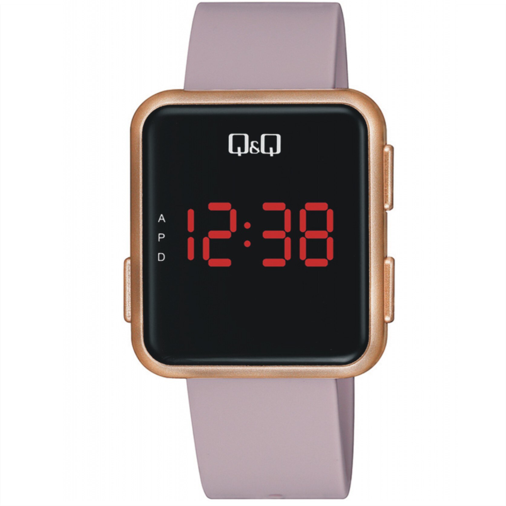 Ceas Q&Q M197J005Y, dama, digital, carcasa 38mm