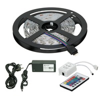 kit 3 benzi led rgb lumina multicolora 15 m cu telecomanda 24 taste si transformator 3a ecd germany 5 m  5 m  5m 4 wm 60 led-urim smd 3528 pentru interior ip20 imagen 19_0_
0