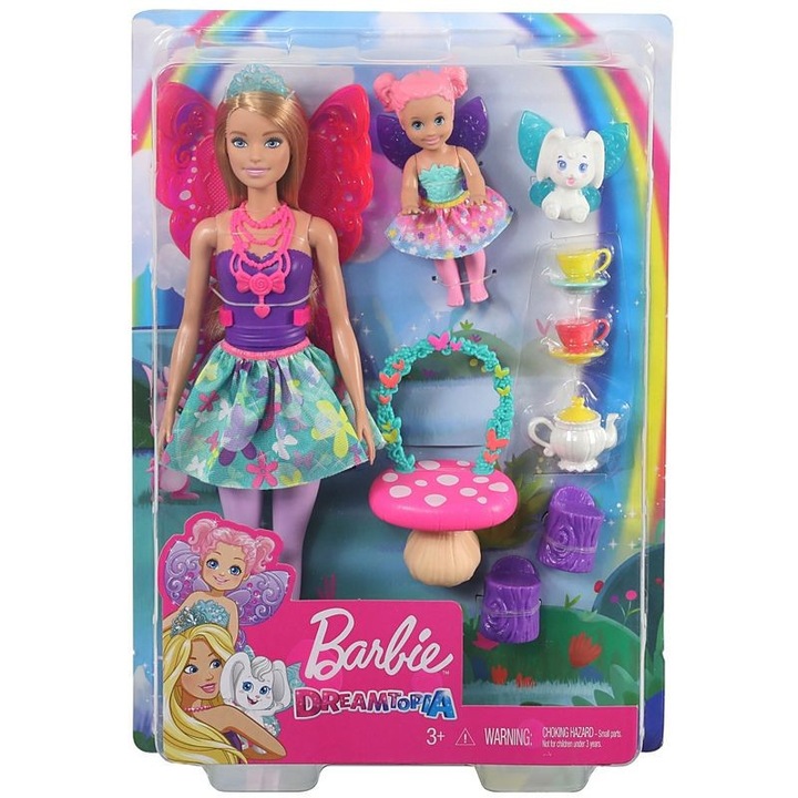 Barbie Dreamtopia - Tea parti tündérbabával
