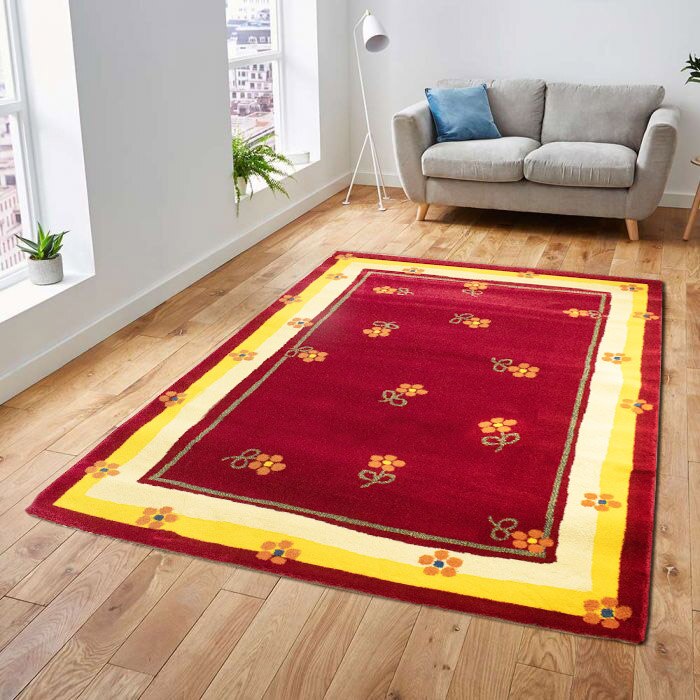 Covor copii Silver 1070, 125x150cm, polipropilena, inaltime plus 10.5mm, tip multicolor, model chenar