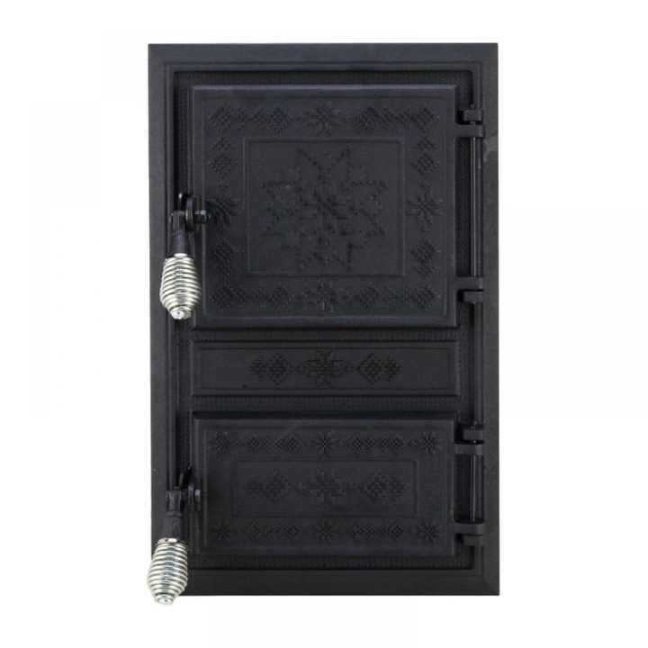 Usa soba, monobloc, dreapta Motive Romanesti Negru