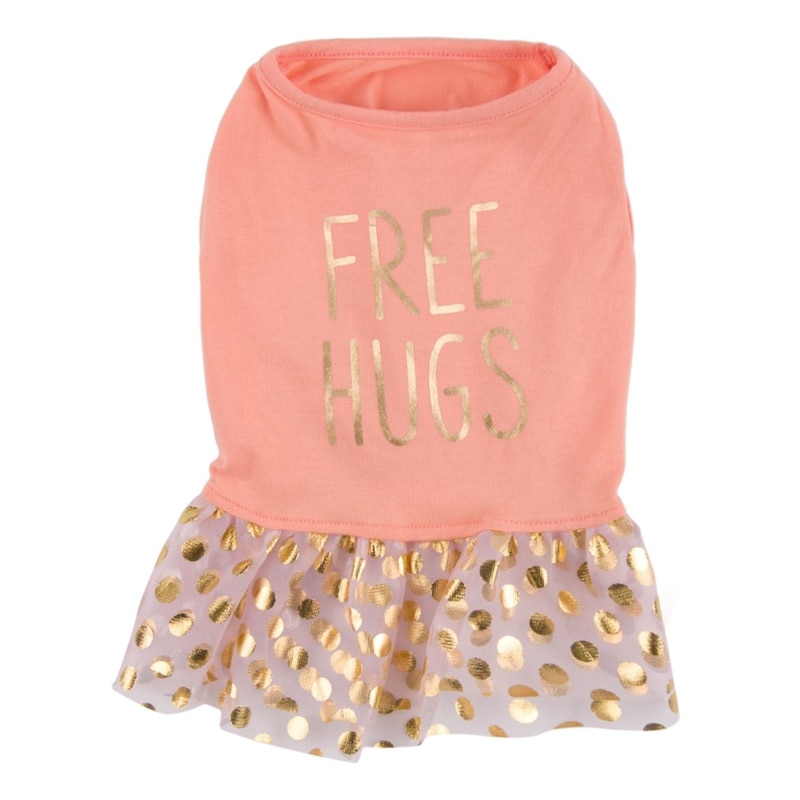 Rochita pentru catei Free Hugs, marimea XL