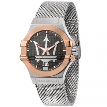 Ceas barbatesc Maserati R8853108007 Quartz Argintiu, Rose gold Ceas barbatesc Maserati R8853108007 Quartz Argintiu, Rose gold