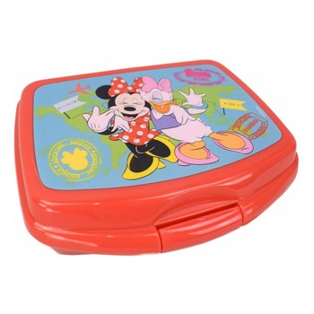 Cutie alimentara, sandwich box, Disney Minnie, 16x13x6 cm, MINNIEBOX020 Cutie alimentara, sandwich box, Disney Minnie, 16x13x6 cm, MINNIEBOX020