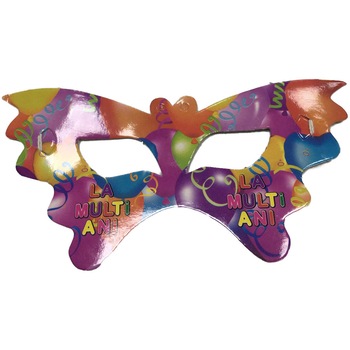 Masca Venetto multicolora, pentru petreceri set 10 buc- Venetto1 Masca Venetto multicolora, pentru petreceri set 10 buc- Venetto1