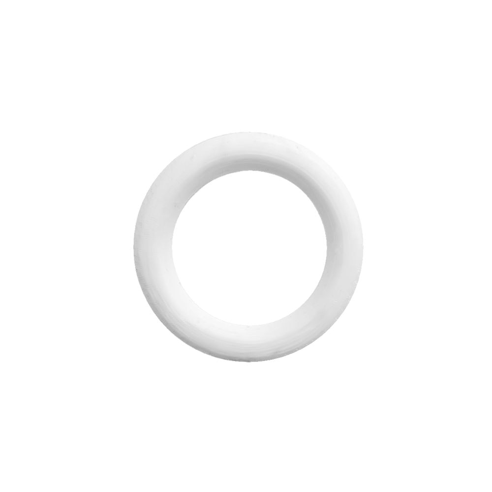 Set de 500 inele D.7 mm pentru perdele, plastic, alb