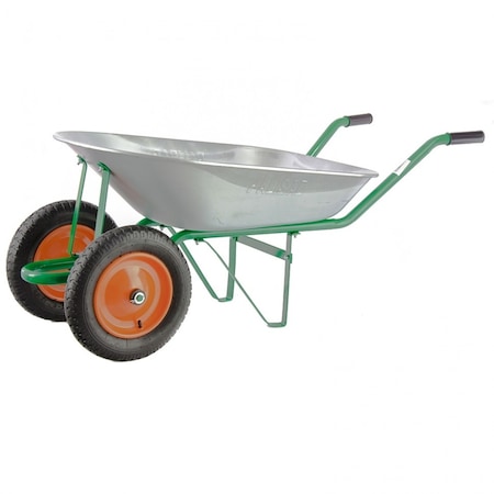 Roaba de gradina, capacitate de 170 kg, volum de 78 L, 2 roti, PALISAD