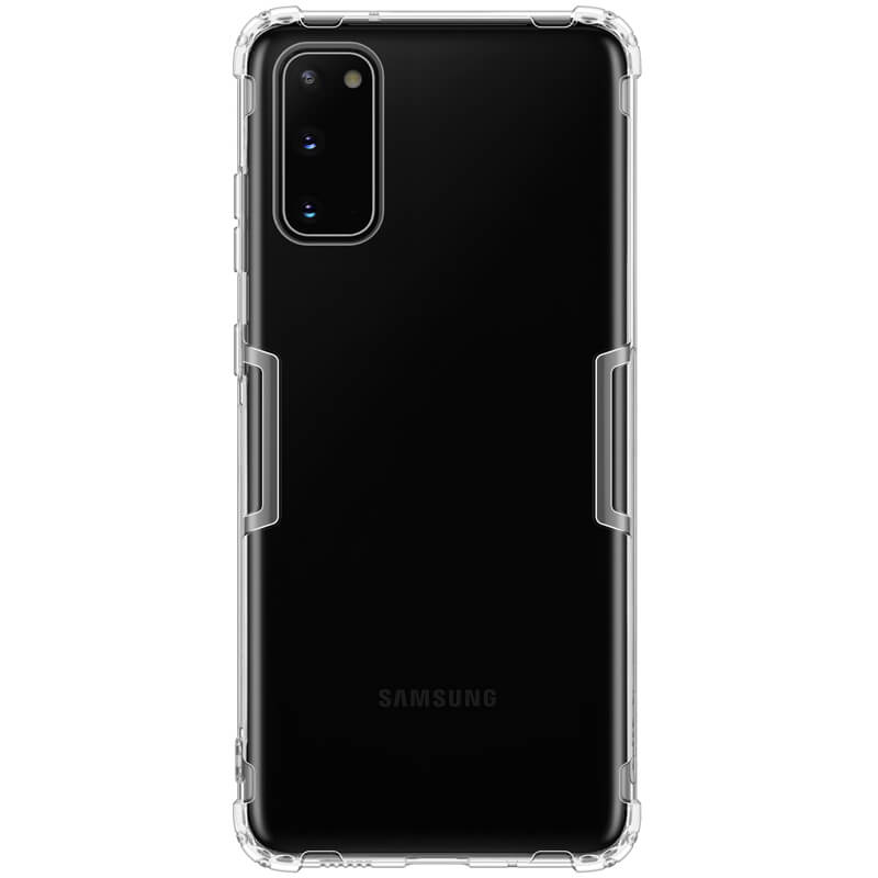 Husa din silicon Nillkin pentru Samsung Galaxy S20, alb transparent