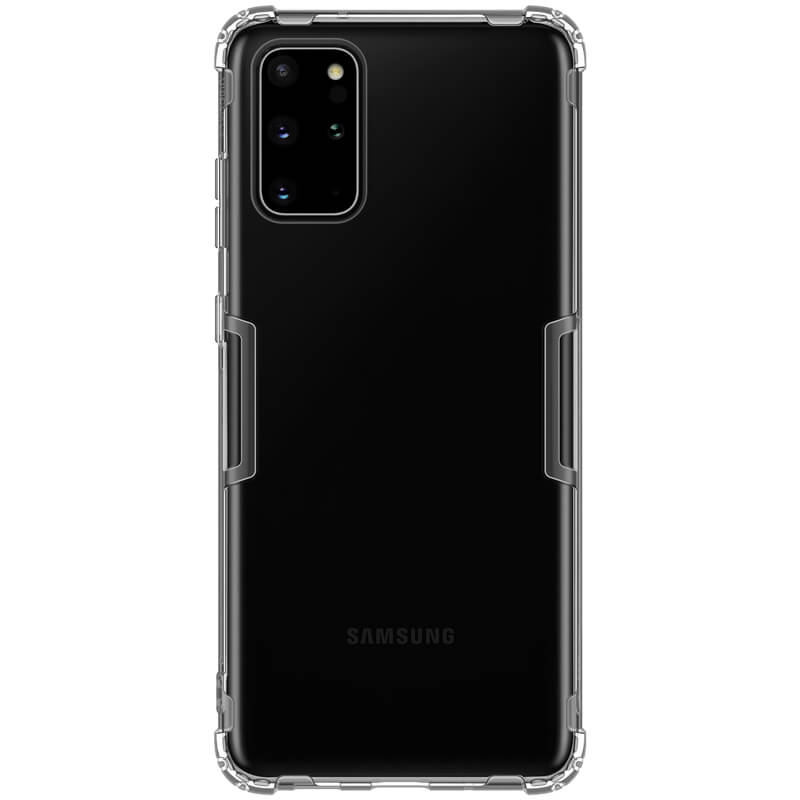 Husa din silicon Nillkin pentru Samsung Galaxy S20 Plus, negru transparent