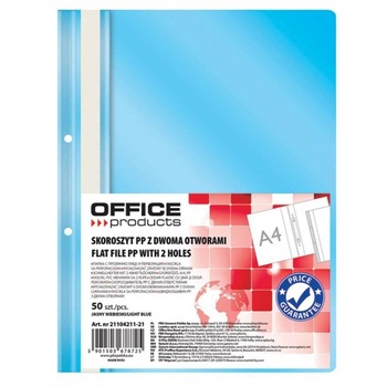 Dosare din Plastic cu Sina si Doua Perforatii, 225x305 mm, Capacitate 200 Coli, 50 Buc/Set, Culoare Bleu Dosare din Plastic cu Sina si Doua Perforatii, 225x305 mm, Capacitate 200 Coli, 50 Buc/Set, Culoare Bleu