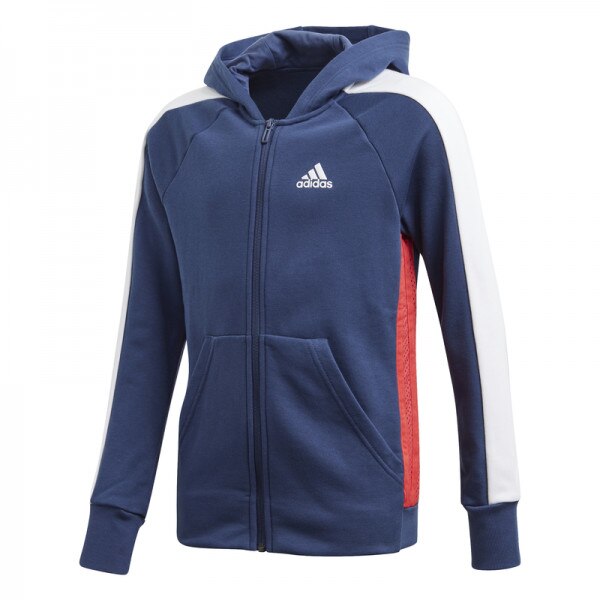 Bluza Adidas jg a bold fz hd, 140 EU, Bleumarin