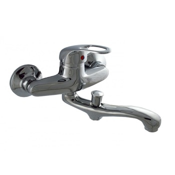 Baterie cada teava lunga, Refine, Pivotanta, Cada/dus, Argintiu Baterie cada teava lunga, Refine, Pivotanta, Cada/dus, Argintiu