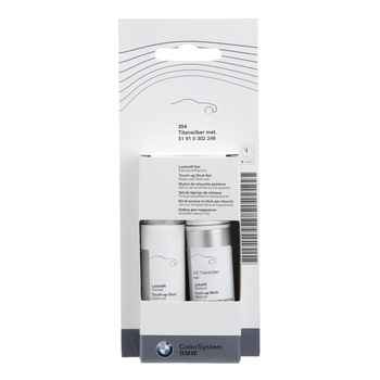 Kit retus vopsea originala BMW set Touch-up stick - Argintiu - Amazonitsilber metalizat - X07 Individual Kit retus vopsea originala BMW set Touch-up stick - Argintiu - Amazonitsilber metalizat - X07 Individual